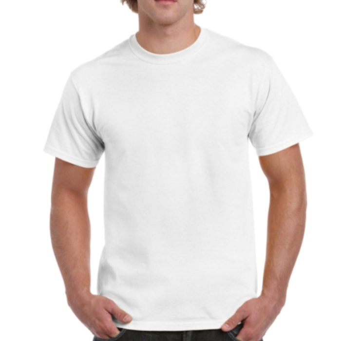 werkkledij-tshirt-gildan-Wit